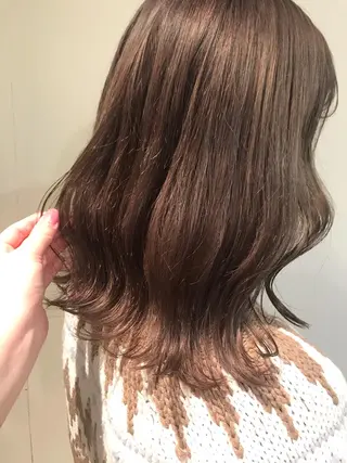 ミディアム カラー knock【ノック】所属・烏丸韓国ヘア🇰🇷 ayaka🎀のヘアスタイル