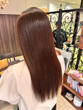ロング 極上髪質改善 宮内開星のヘアスタイル