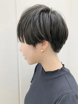 ショート カラー ノグチ ユウキ/ボブのヘアスタイル