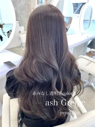 ロング カラー MIYUU NAKAYAMAのヘアスタイル