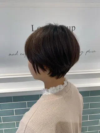 ショート 髪質改善レイヤー/ ボブたんの翔太のヘアスタイル