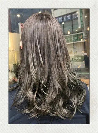 ロング カラー きむら かずきのヘアスタイル