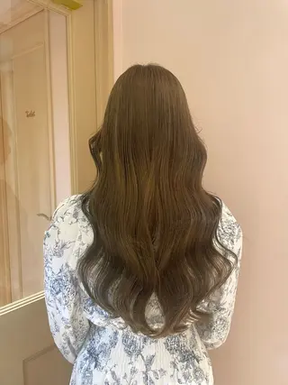 ロング マホ/日吉/髪質改善 /レイヤー/ガーリーのヘアスタイル