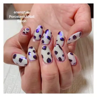 ミディアム ネイル 👑enen style👑のネイルデザイン
