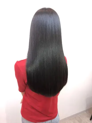 ロング カラー 髪質改善特化 スギヤマハヤトのヘアスタイル