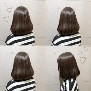 ミディアム カラー 韓国ヘア得意❤︎森澤 悠佳のヘアスタイル