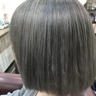 ミディアム カラー 金崎 新吾のヘアスタイル