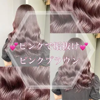 ミディアム カラー トレンド/レイヤー うる艶🪞CANDYのヘアスタイル