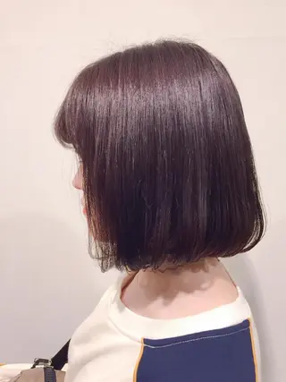 ミディアム 高浜 夕海のヘアスタイル