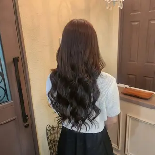 ロング ヘアアレンジ MagicMush ✴︎シールエクステのヘアスタイル