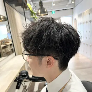 ショート メンズ 【パーマ満足度No. 1🥇】宮脇 大樹のヘアスタイル
