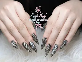 ミディアム 79Linanailnamba所属・Linanail Nambaのネイルデザイン