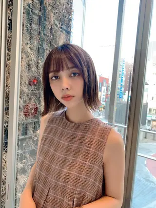 ミディアム ♡大人カワイイ hair♡徳井はやとのヘアスタイル