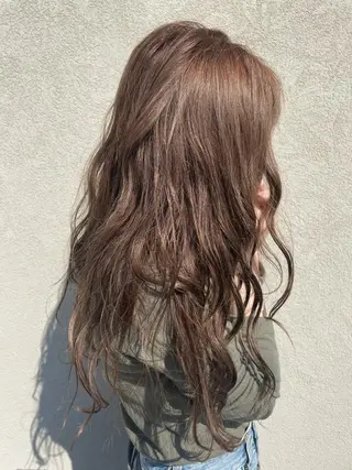 ロング カラー 渡辺 瑠美のヘアスタイル