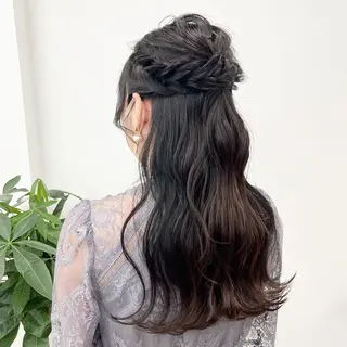 ロング ヘアアレンジ HIROKO / 透明感暖色カラー🎀のヘアスタイル