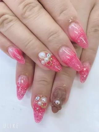 セミロング JNA認定講師🌸 RIEのネイルデザイン