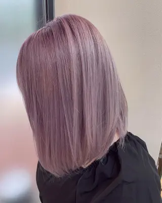 ミディアム カラー かわさき ともやのヘアスタイル