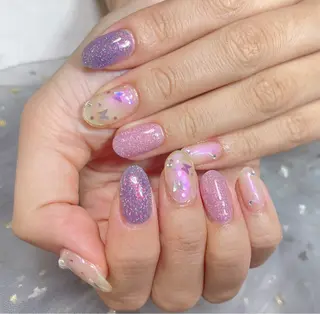 ネイル 🎀ネイルサロン エクラYUI🎀のネイルデザイン