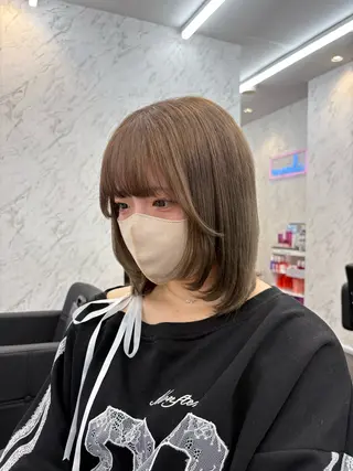 hair salon dot. mooda 韓国風サロン 町田店所属・韓国風ヘア🎀🩶 /♡𝓝𝓸𝓪♡のヘアスタイル