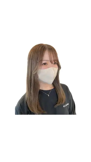 ロング カラー ナチュラル＆ラフヘア 松尾 凌のヘアスタイル