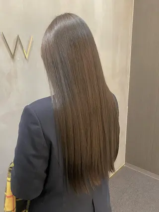 ロング カラー 韓国×髪質改善カラー 💎hinaのヘアスタイル