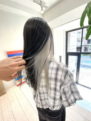 ロング カラー BOB🌟ハイトーン /ブリーチ/TAKUのヘアスタイル