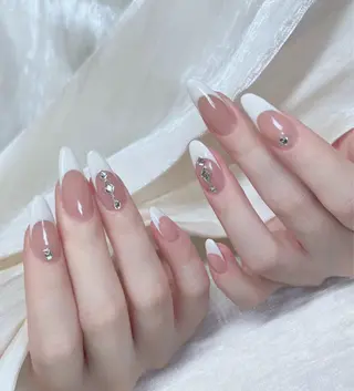 ネイル M🌷nail 長さだし専門店のネイルデザイン