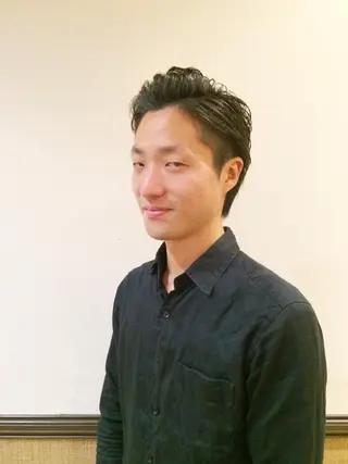 ショート メンズ 快眠ヘッドスパ はなのなのヘアスタイル