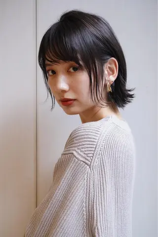 ショート 縮毛/ショート/ ボブ/レイヤー/小原のヘアスタイル