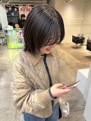 ミディアム ANY/ sayuのヘアスタイル