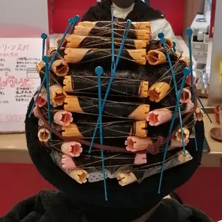 ショート パーマ D/i所属・D/i |Y/no. 〈夜スパ17時〜〉のヘアスタイル