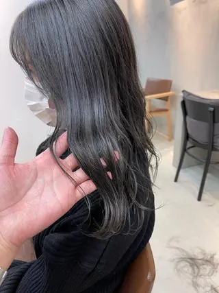 ロング カラー mee.urawa所属・似合わせショート×透 明感/やじまたかしのヘアスタイル