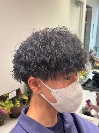 パーマ メンズ 🐲ツイスパ🐲 フェード/龍のヘアスタイル