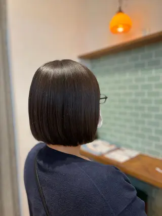 ミディアム カネコ ナナミのヘアスタイル