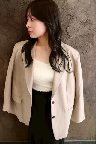 ロング 島原 愛のヘアスタイル