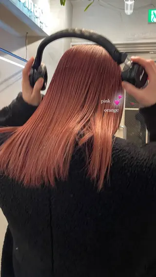 ミディアム 盛れる透明感カラー・ momokaのヘアスタイル