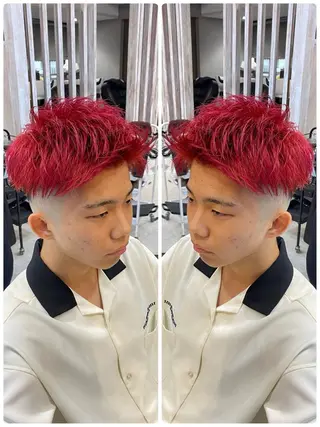 ショート カラー メンズ 🐉『メンズ美容師』 吉田龍星🐉のヘアスタイル