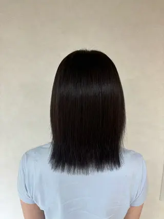 セミロング 髪質改善🫧✨ みおのヘアスタイル