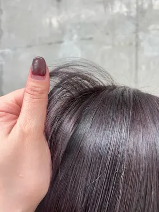 セミロング カラー 韓国風/透明感カラー 🐵mayu* 🐵のヘアスタイル