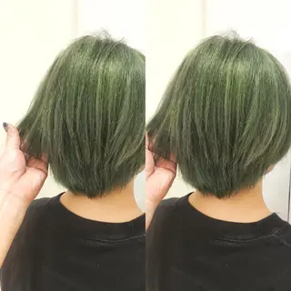 ショート カラー 代表🎀 ふわモテ愛 され髪🩷yumiのヘアスタイル