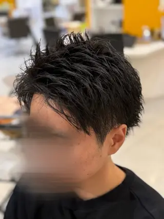 ショート メンズ サンクエスト みずほ台所属・齋藤 大地のヘアスタイル