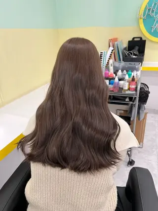 セミロング レイヤー/韓国❣️ 髪質改善/亘紘輝のヘアスタイル