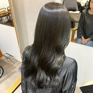 セミロング カラー Lita./ 大賀ひかり🧁🫧のヘアスタイル