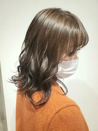 ミディアム カラー 北九州美容室 🕊️わかな✂︎のヘアスタイル