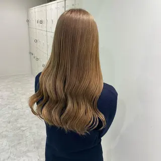 ミディアム カラー パーマ ヘアアレンジ メンズ キッズ ネイル マツエク・マツパ アイブロウ Lumo所属・💖横浜ブリーチなし 💖MIHOのヘアスタイル