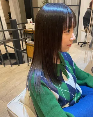 ロング AUBEHAIRpeony所属・山形酸性ストレート 古川✂︎のヘアスタイル