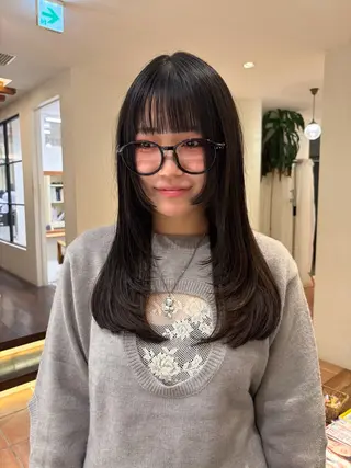 ロング るな/暖色、 ベージュカラー🎀のヘアスタイル