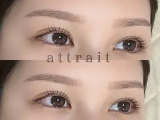 マツエク・マツパ attrait プライベートサロンのマツエク・マツパデザイン