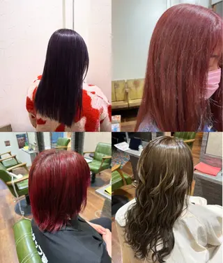 カラー 松本 希愛のヘアスタイル