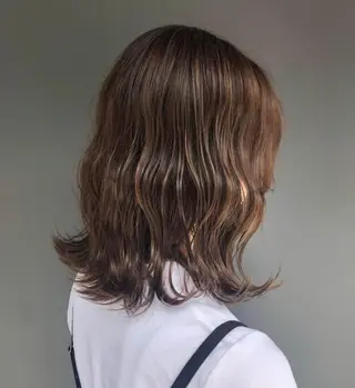 ミディアム カラー cfr professional artist salon所属・佐野 智史のヘアスタイル